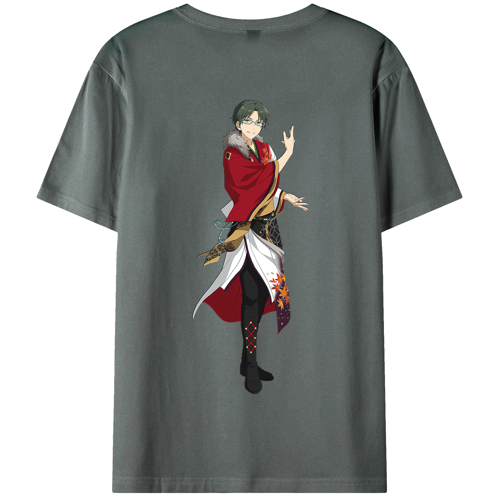 （画像用） あんさんぶるスターズ! Ensemble Stars 綿100％半袖Tシャツ（背面プリント）
